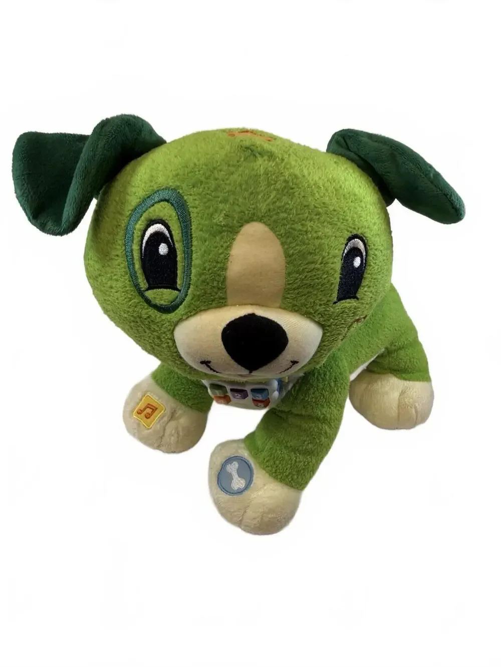 LeapFrog Read With Me SCOUT Interactive Music Plush Stuffed Dog TESTED & WORKS